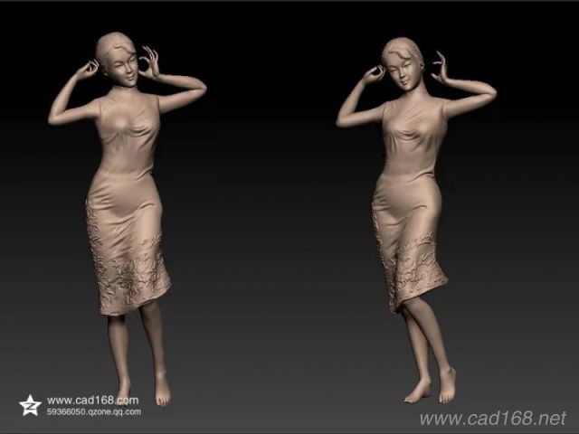 女神 zbrush